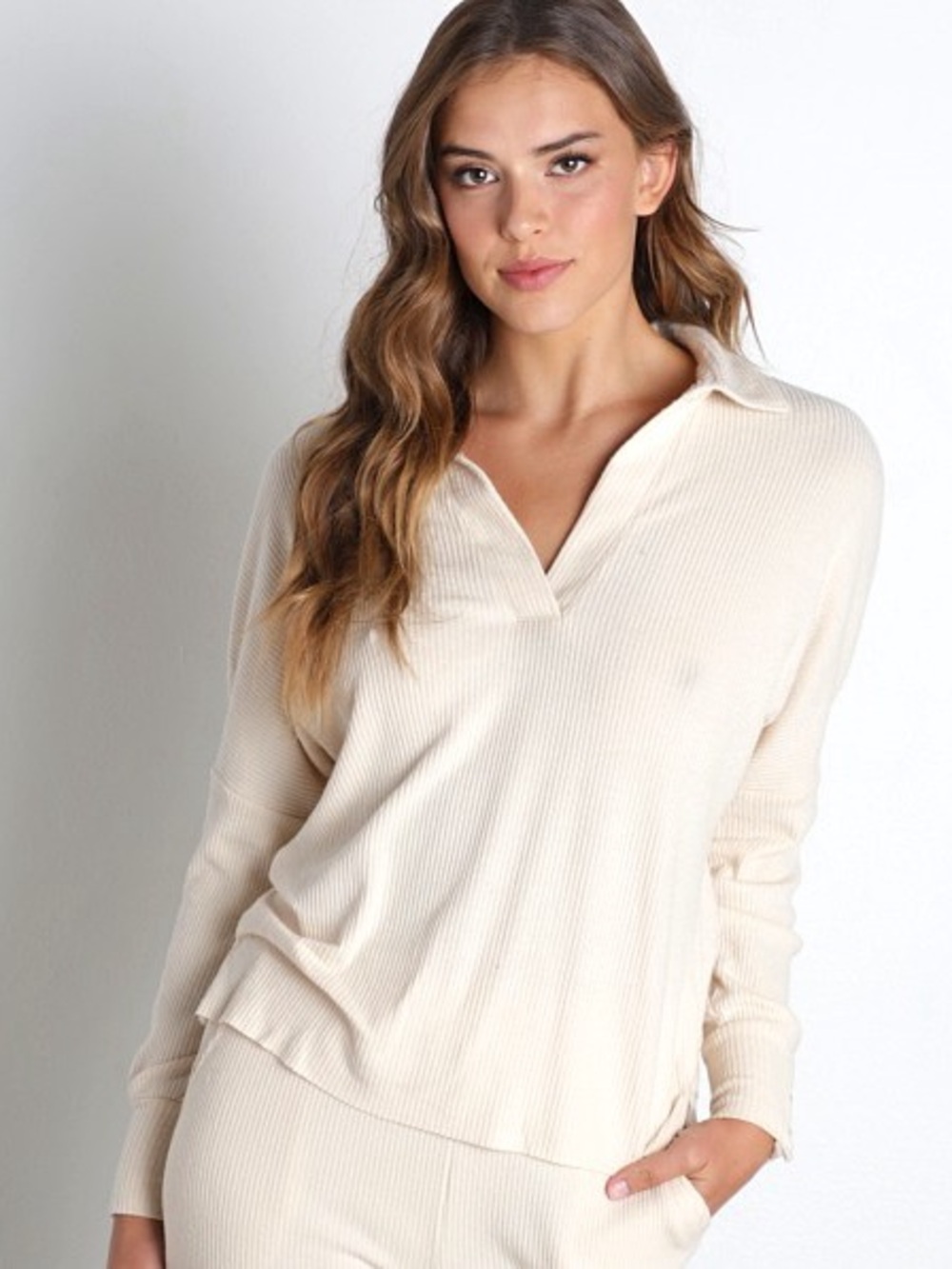Nation LTD Scout Easy Collared Henley in Antique Size Medium - C11-731
